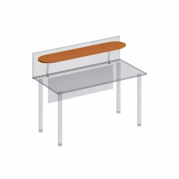 Полка овальная под кронштейны ФР 402. Фото 1