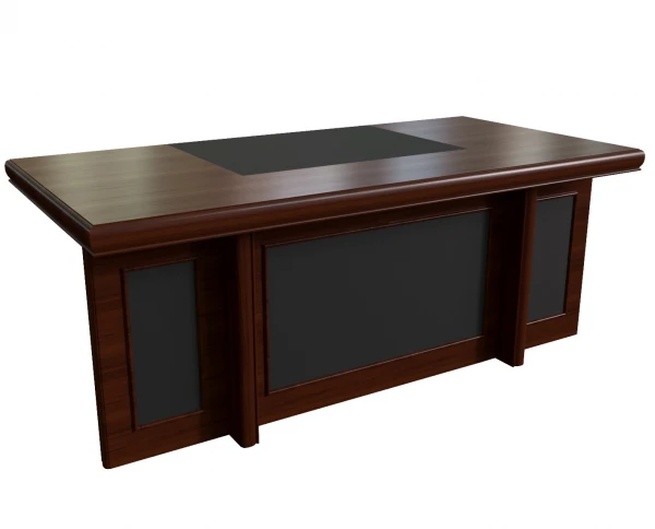 PRINCETON - Стол письменный 200 с кожаными вставками 22101. Фото 1