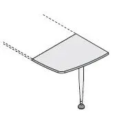 Приставка правая 106264. Фото 1