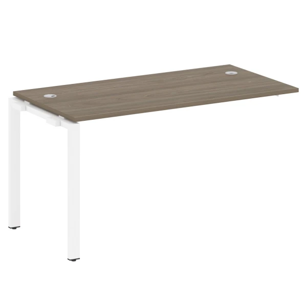 Проходной наборный элемент рабочей станции (проходная опора Б.ОСП-72, столешница, комплект траверс) БП.ПРС-СП-1.3. Фото 1