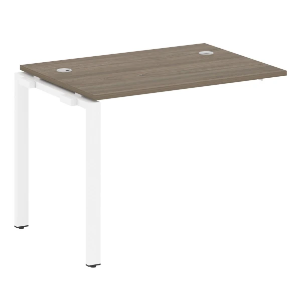 Проходной наборный элемент рабочей станции (проходная опора Б.ОСП-72, столешница, комплект траверс) БП.ПРС-СП-1.1. Фото 1