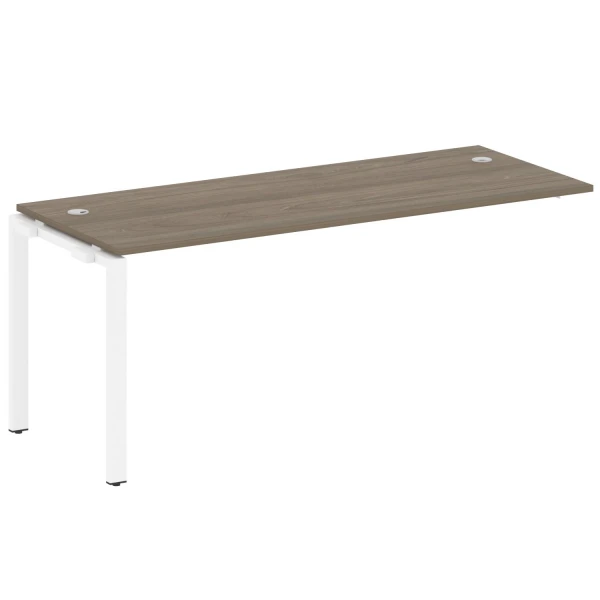 Проходной наборный элемент рабочей станции (проходная опора Б.ОСП-72, столешница, комплект траверс) БП.ПРС-СП-1.5. Фото 1