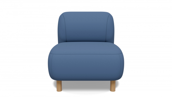 Пуф со спинкой \"Wave\" Wave пуф со спинкой. Фото 2