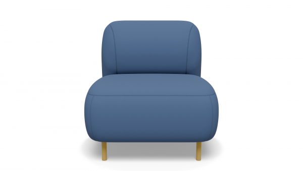 Пуф со спинкой \"Wave\" Wave пуф со спинкой. Фото 3