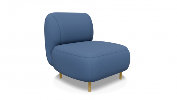 Пуф со спинкой \"Wave\" Wave пуф со спинкой. Фото 4