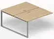 Рабочий стол «Bench» с креплением к тумбе с врезным блоком LVRO13.1216-2. Фото 1