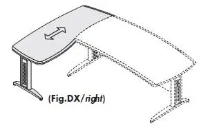 Расширитель стола левый 177888. Фото 1