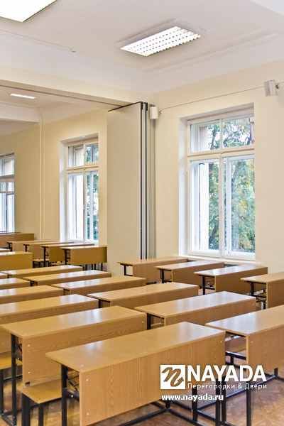 Раздвижные перегородки Hufcor H100H100K для офиса. Фото 2