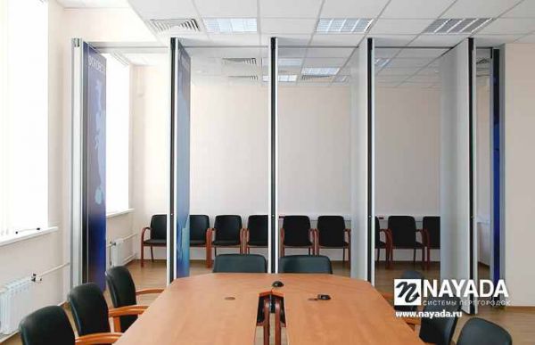 Раздвижные перегородки Hufcor H100H100K для офиса. Фото 19