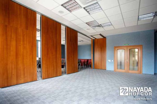 Раздвижные перегородки Hufcor H100H100K для офиса. Фото 25