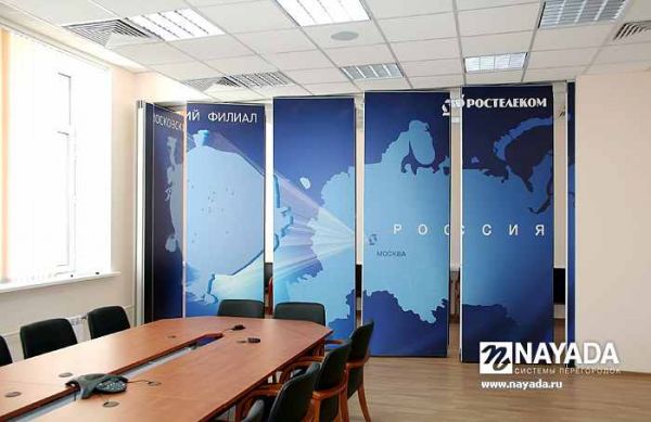 Раздвижные перегородки Hufcor H100H100K для офиса. Фото 26