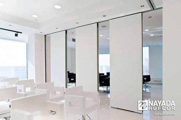 Раздвижные перегородки Hufcor H100H100K для офиса. Фото 28