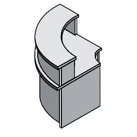 Секция угловая с надстройкой 150. Фото 1