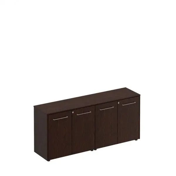 Шкаф для документов низкий закрытый( стенка из 2 шкафов) МЕ 306. Фото 1