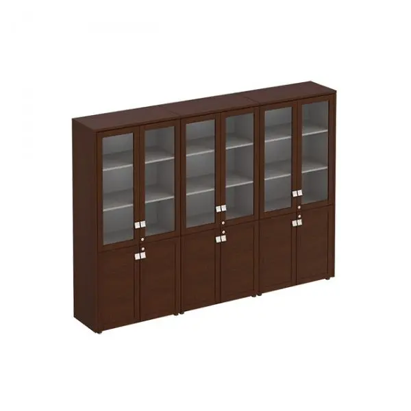 Шкаф для документов со стеклянными дверьми ПР 378. Фото 1