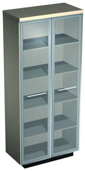 Шкаф для документов со стеклянными Дверьми 344. Фото 1