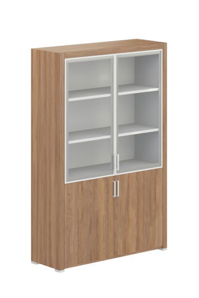 Шкаф для документов высокий со стеклом