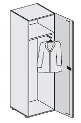 Шкаф для одежды 118497. Фото 1