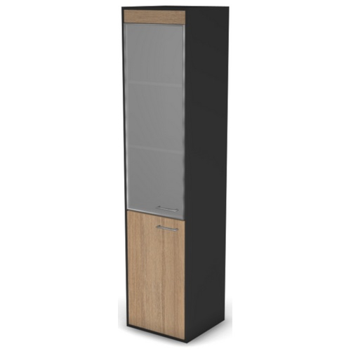 Шкаф комбинированный узкий без замка