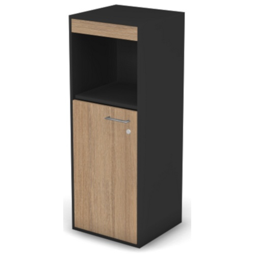 Шкаф комбинированный узкий левый с замком