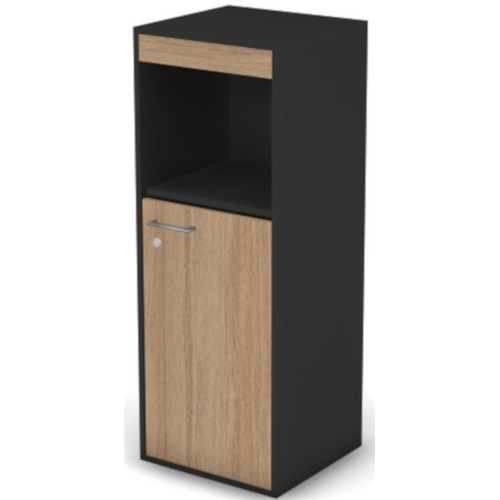 Шкаф комбинированный узкий правый с замком