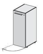 Шкаф левый средний