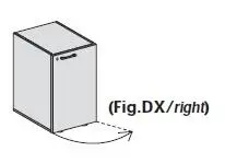 Шкаф низкий, правый 155351. Фото 1