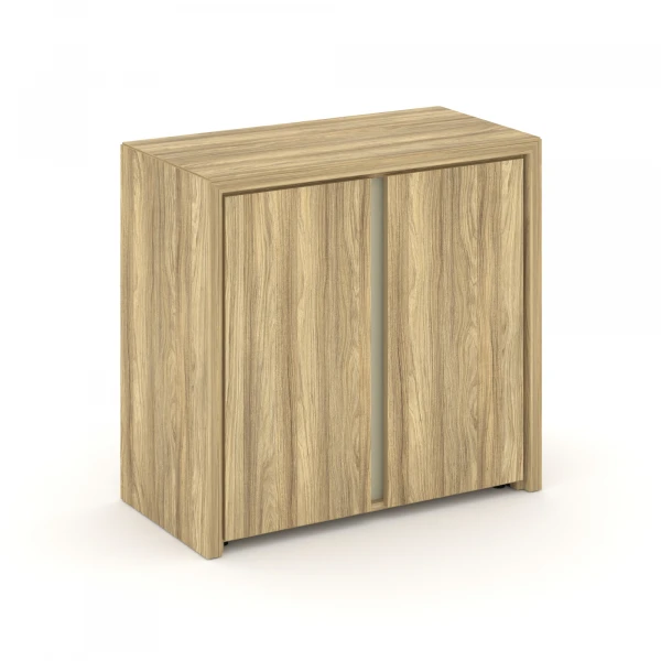 Шкаф низкий широкий (2 низких фасада ЛДСП) COR.ST-3.1. Фото 1