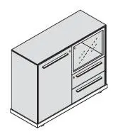 Шкаф низкий 118867. Фото 1