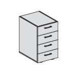 Шкаф низкий