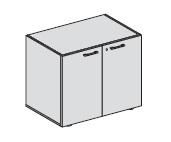 Шкаф низкий