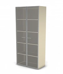 Шкаф с прозрачным стеклом 5 уровней 49H032.222. Фото 1