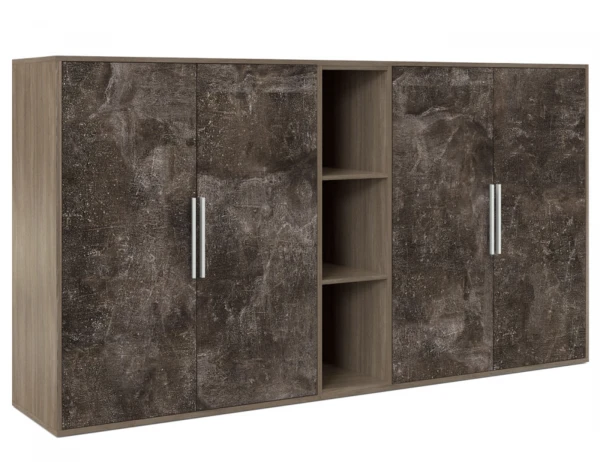 Шкаф средний 4 створки, с нишей BTN36153242. Фото 1