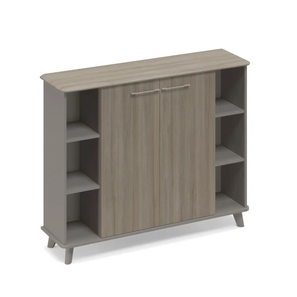 Шкаф средний полузакрытый греденция ТМ 342 МП/ВЛ/ВЛ. Фото 1