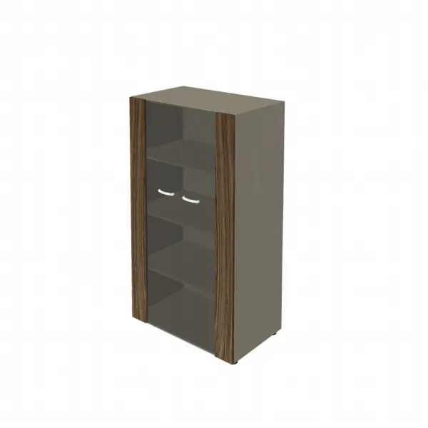 Шкаф средний со стеклянными фасадами Nt-43. Фото 1