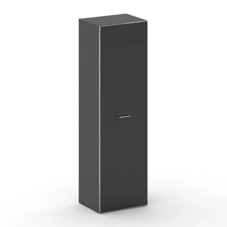 Шкаф средний высокий универсальный FR.SM-102 black. Фото 1