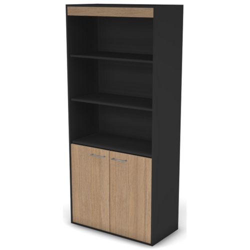 Шкаф-стеллаж широкий без замка