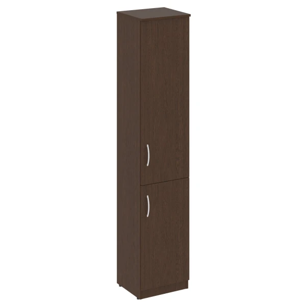 Шкаф высокий узкий (1 низкая дверь ЛДСП, 1 средняя дверь ЛДСП) В.СУ-1.3. Фото 1