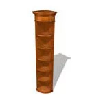 Шкафы угловые закруглённые 01208. Фото 1