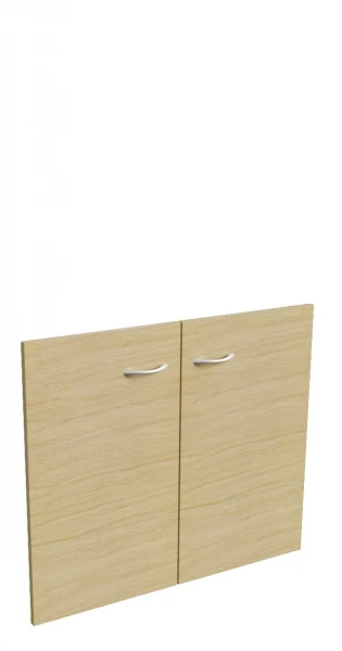 STEEL - Двери деревянные низкие без замка, ручка скоба 11554. Фото 1