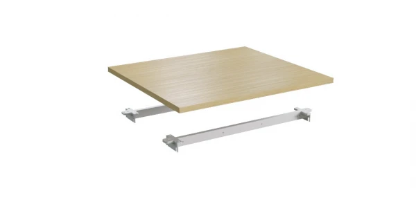 STEEL - Столешница одинарная 80 (с траверсами) 11080. Фото 1