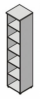 Стеллаж узкий