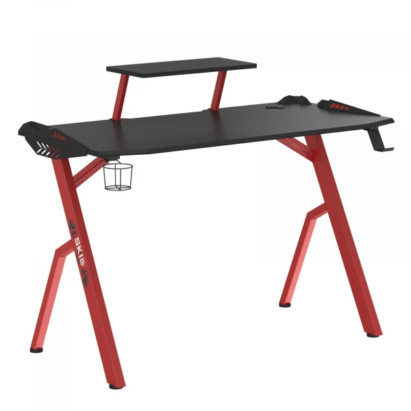 Стол для геймеров карбон CTG-001. Фото 1