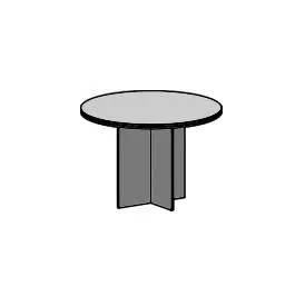 Стол для переговоров круглый MASTER 189. Фото 1