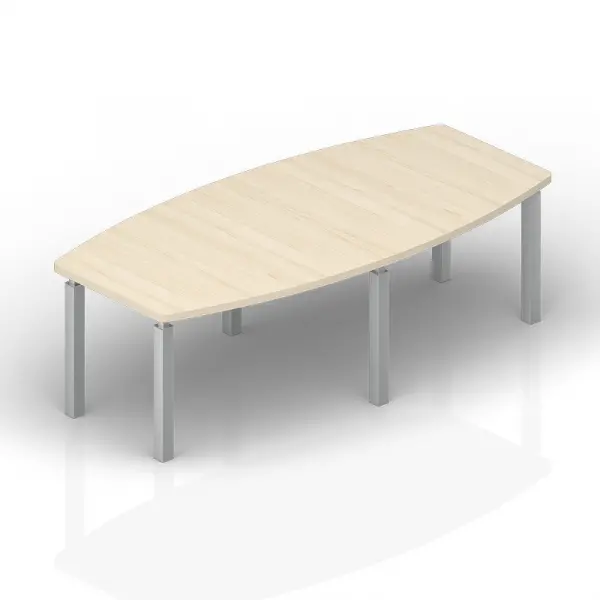 Стол для совещаний (2 модуля, металлические опоры) MMH2612. Фото 1