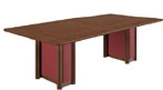 Стол для совещаний с опорой в лаке D170. Фото 1