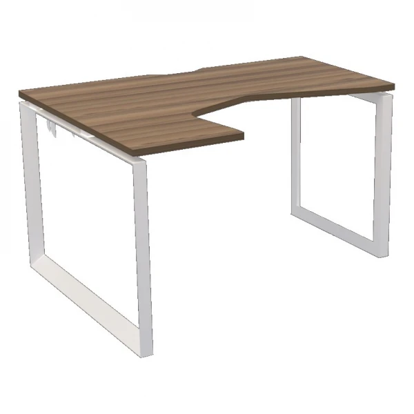 Стол эргономичный левый на металлокаркасе НТМП.О-060 ЛВ. Фото 1