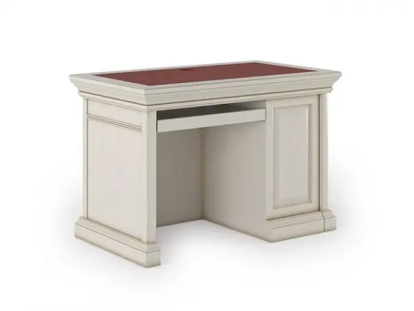 Стол компьютерный MONARCH WHITE MN-1270. Фото 1