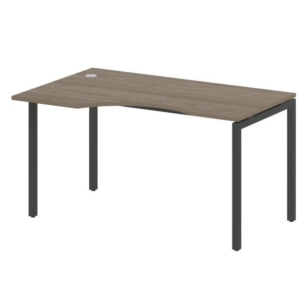 Стол криволинейный левый на П-образном м/к 40БП.СА-2 Л. Фото 1