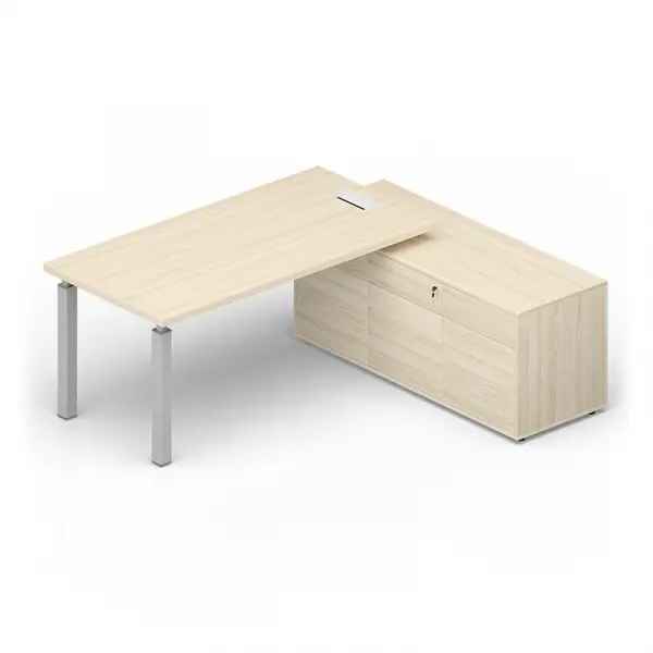 Стол на опорной сервисной тумбе (правый) BV190TSD. Фото 1